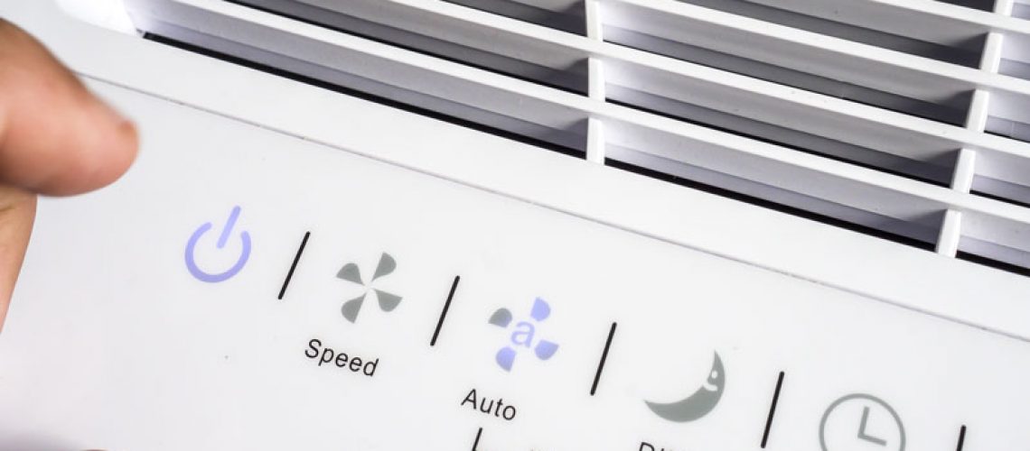 Dental Air Purifier Control Panel